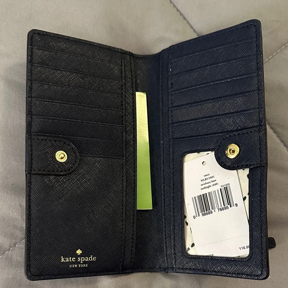Kate Spade Navy Wallet - Picture 2 of 4